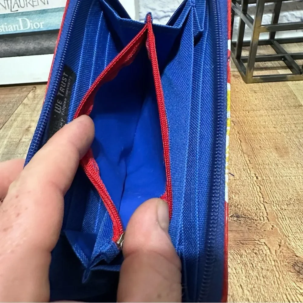 In rice we trust rice sack wallet